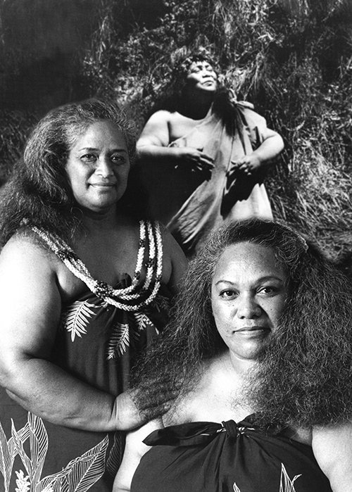 Pualani Kanaka‘ole Kanahele and Nālani Kanaka‘ole